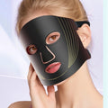 Pelunor Éclat – Masque LED visage en silicone souple, lumière rouge, sans fil